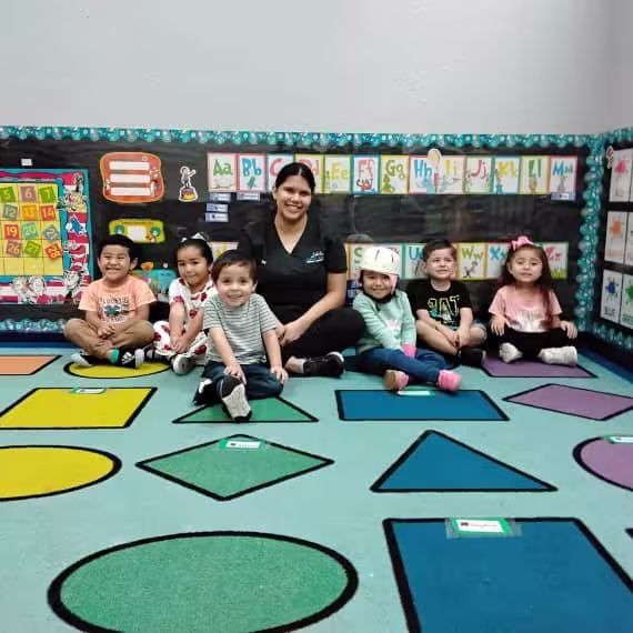 Pre-school program preparing children for kindergarten at FM 802